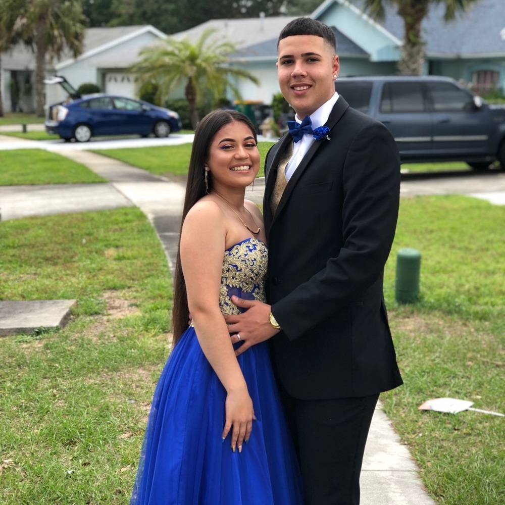 ROYAL BLUE PROM DRESS 💙